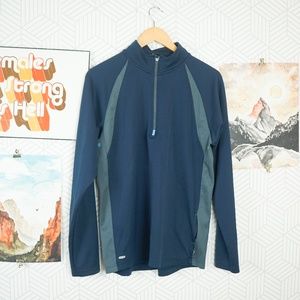 Mens Alo Yoga Quarter zip long sleeve pullover